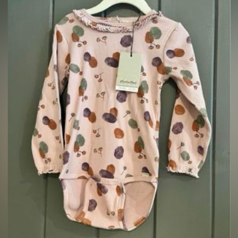 Minymo organic cotton onesie 24m